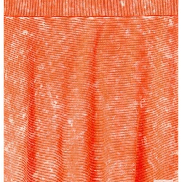 Torrid Tank Top Coral Ribbed Peplum- Ribbed Mineral Wash Size 3 NWOT - Picture 12 of 12